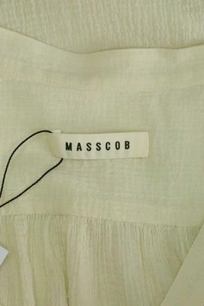 Blouse Masscob Blanc en Coton