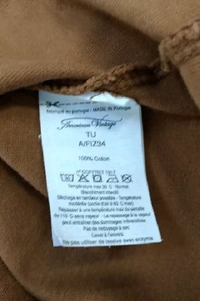 Top sans manche American Vintage  Camel