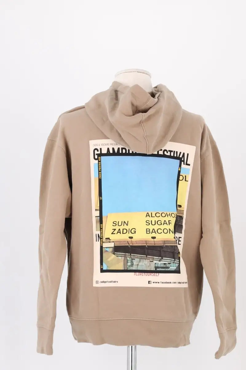Sweatshirt Zadig & Voltaire Beige en Coton
