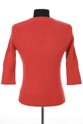 Pull Repeat Rouge en Cachemire