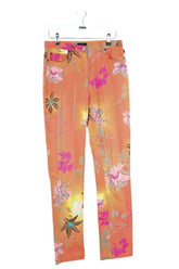 Pantalon droit Christian Lacroix  Orange