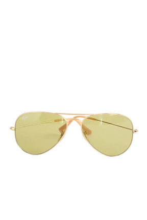 Lunettes d'aviateur Ray-Ban Aviator Doré