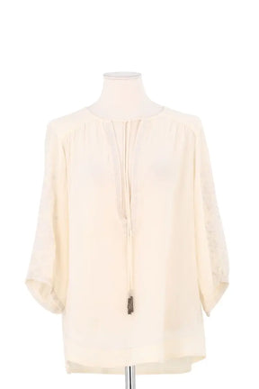 Blouse Zadig & Voltaire Ecru en Coton, taille M - Seconde Main