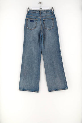 Jean large Ganni  Bleu