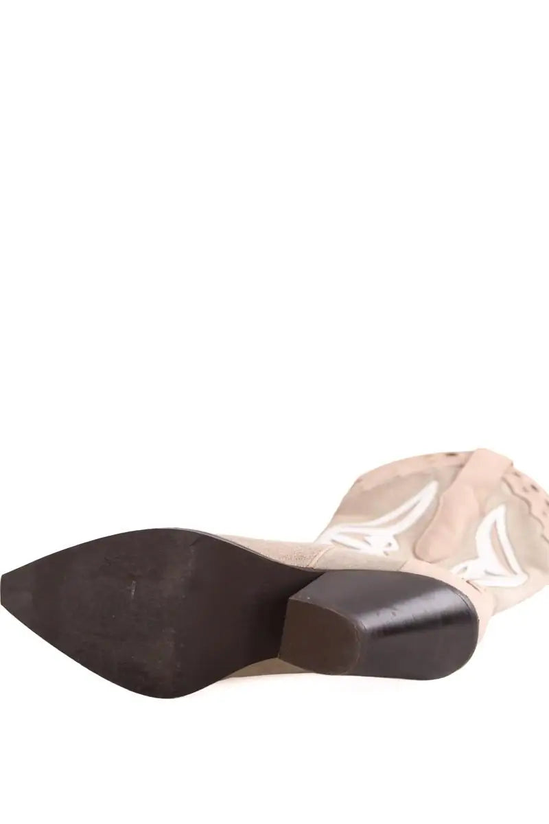 Boots Toral Beige en Daim