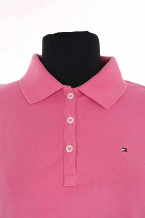 Polo Tommy Hilfiger Rose en Coton