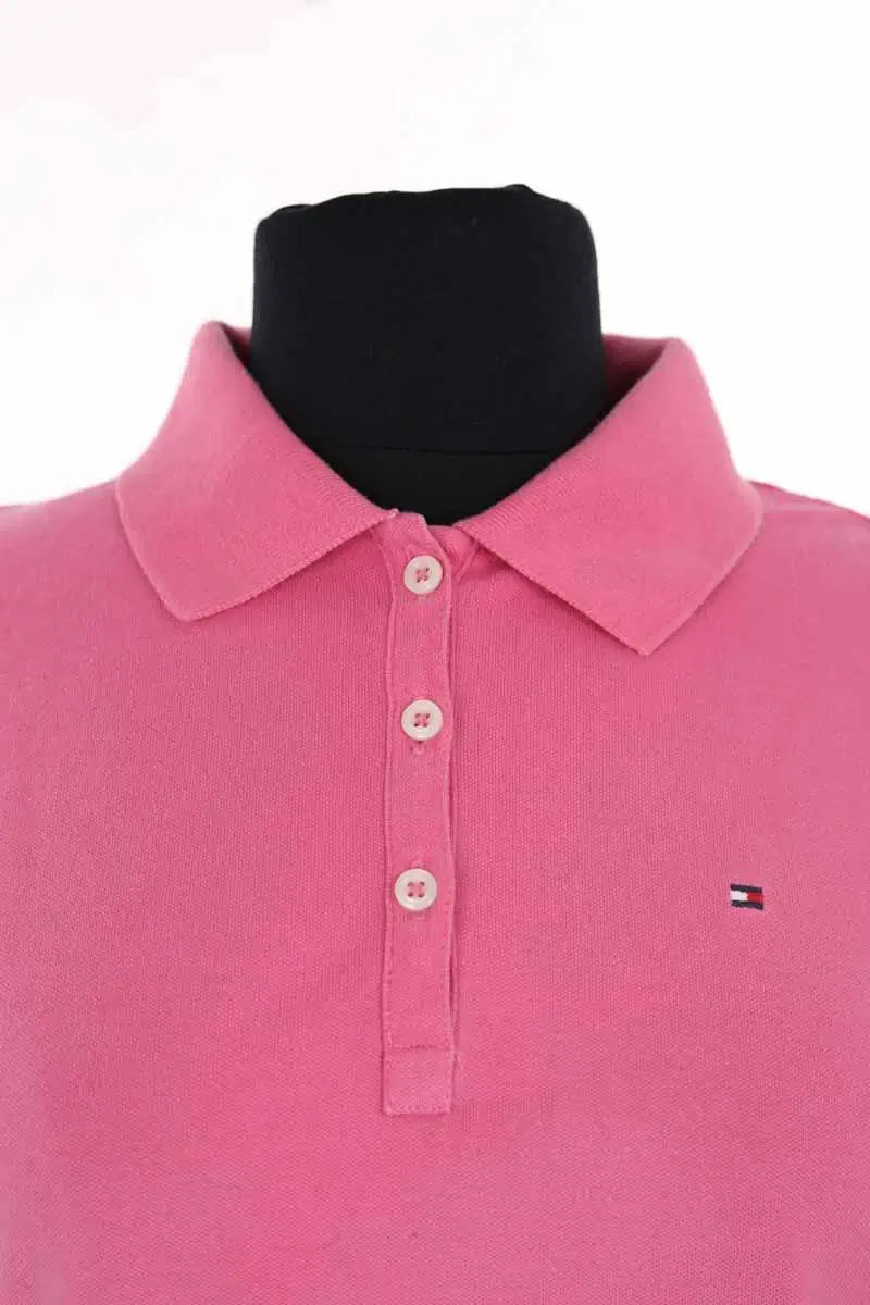 Polo Tommy Hilfiger Rose en Coton