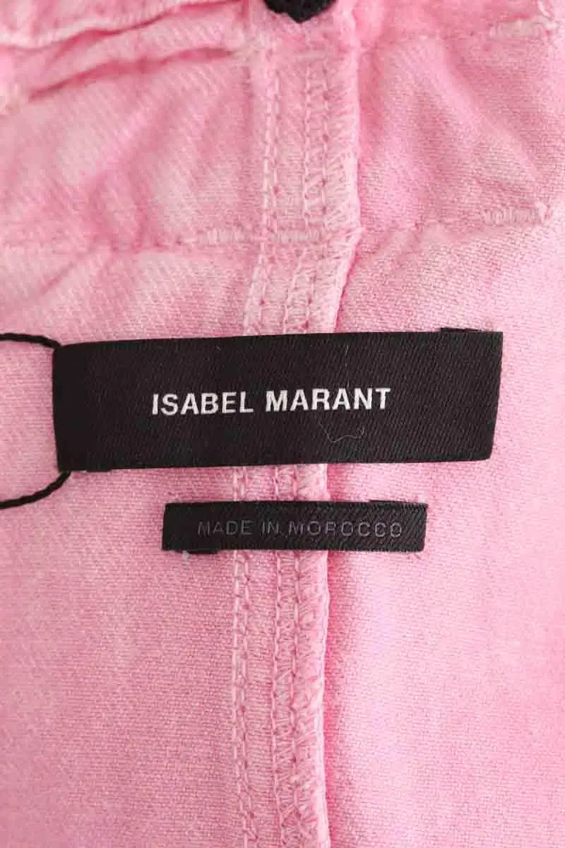 Robe Isabel Marant Dolessa Rose en Coton