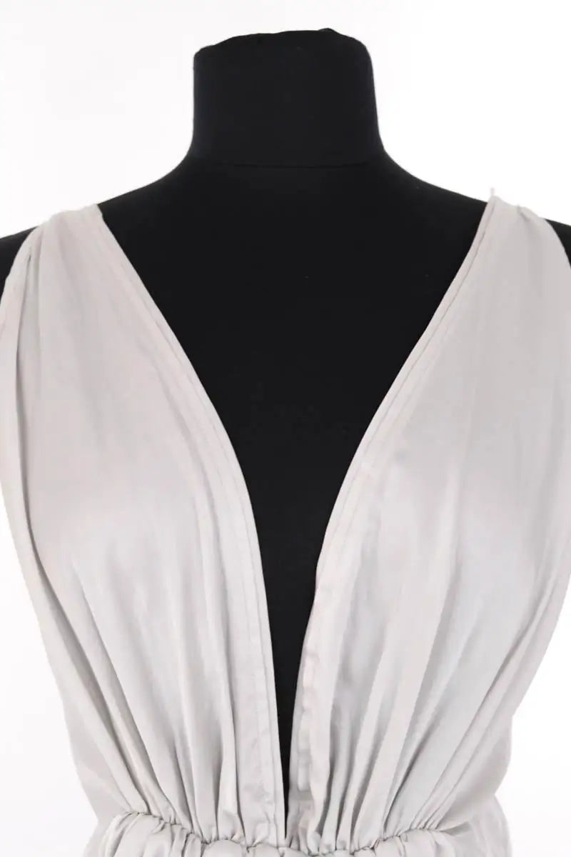 Blouse kalita Gris en Soie