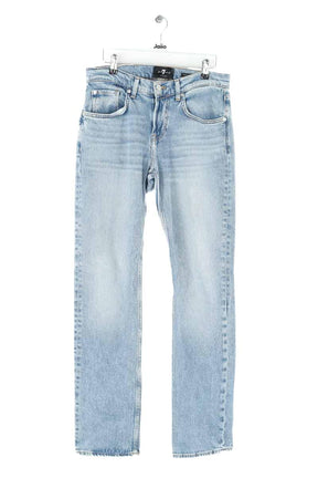 Jean droit 7 For All Mankind  Bleu