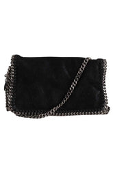 Mini sac Stella McCartney Falabella mini Noir en Cuir végétal - Seconde Main