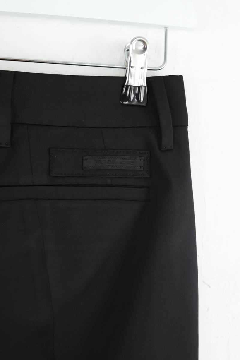 Pantalon droit Prada  Noir