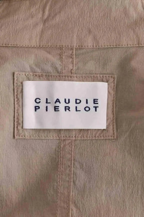 Trench-coat Claudie Pierlot Beige en Synthétique