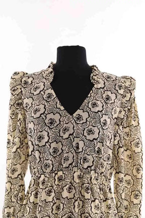 Robe Ba&Sh Beige en Synthétique