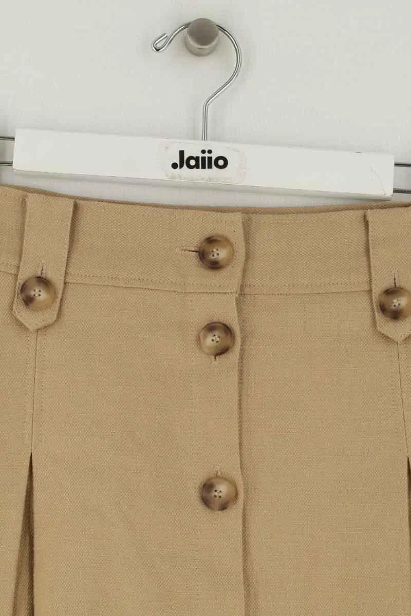 Jupe Sézane Camel en Coton