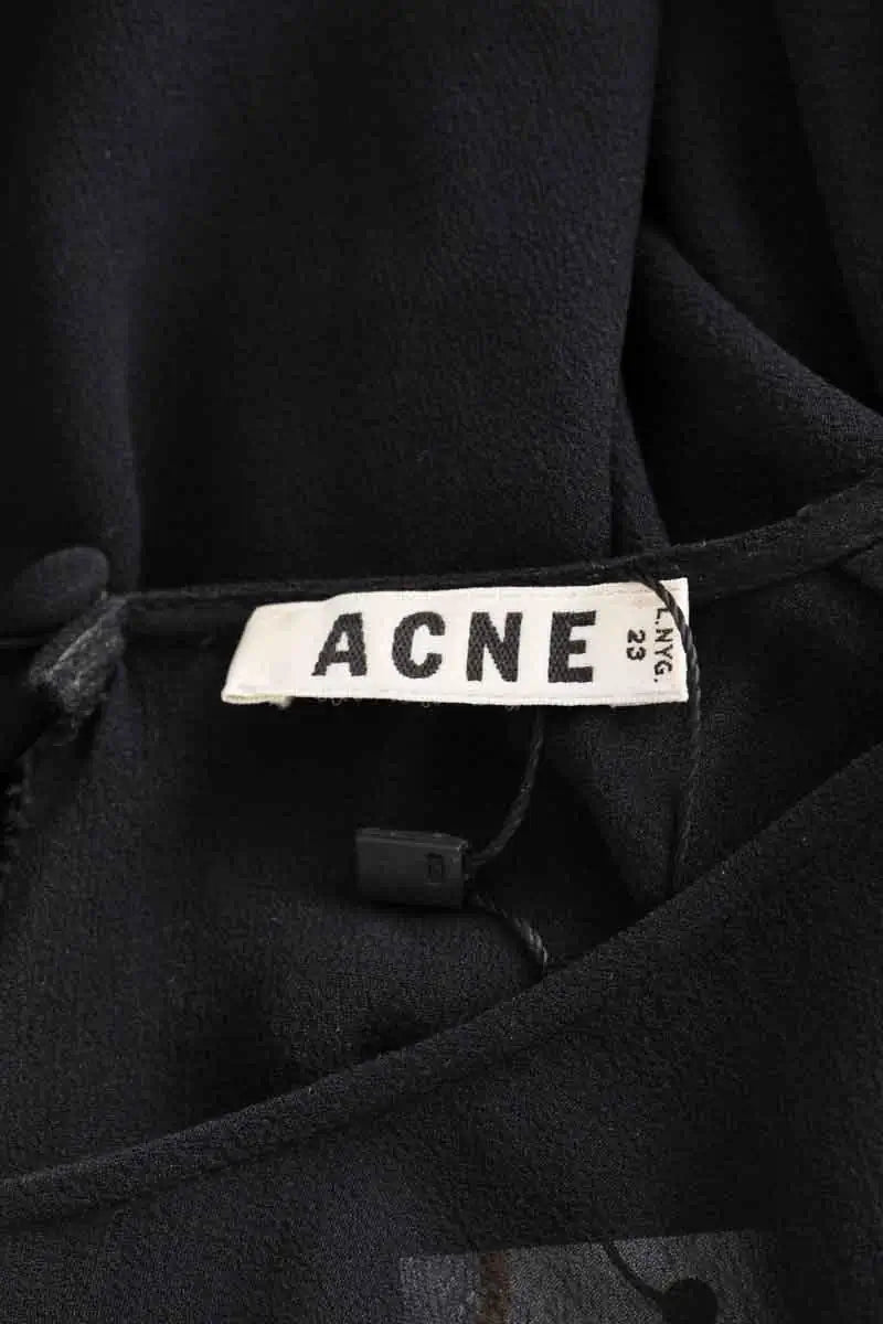 Blouse Acne Studios Noir en Synthétique