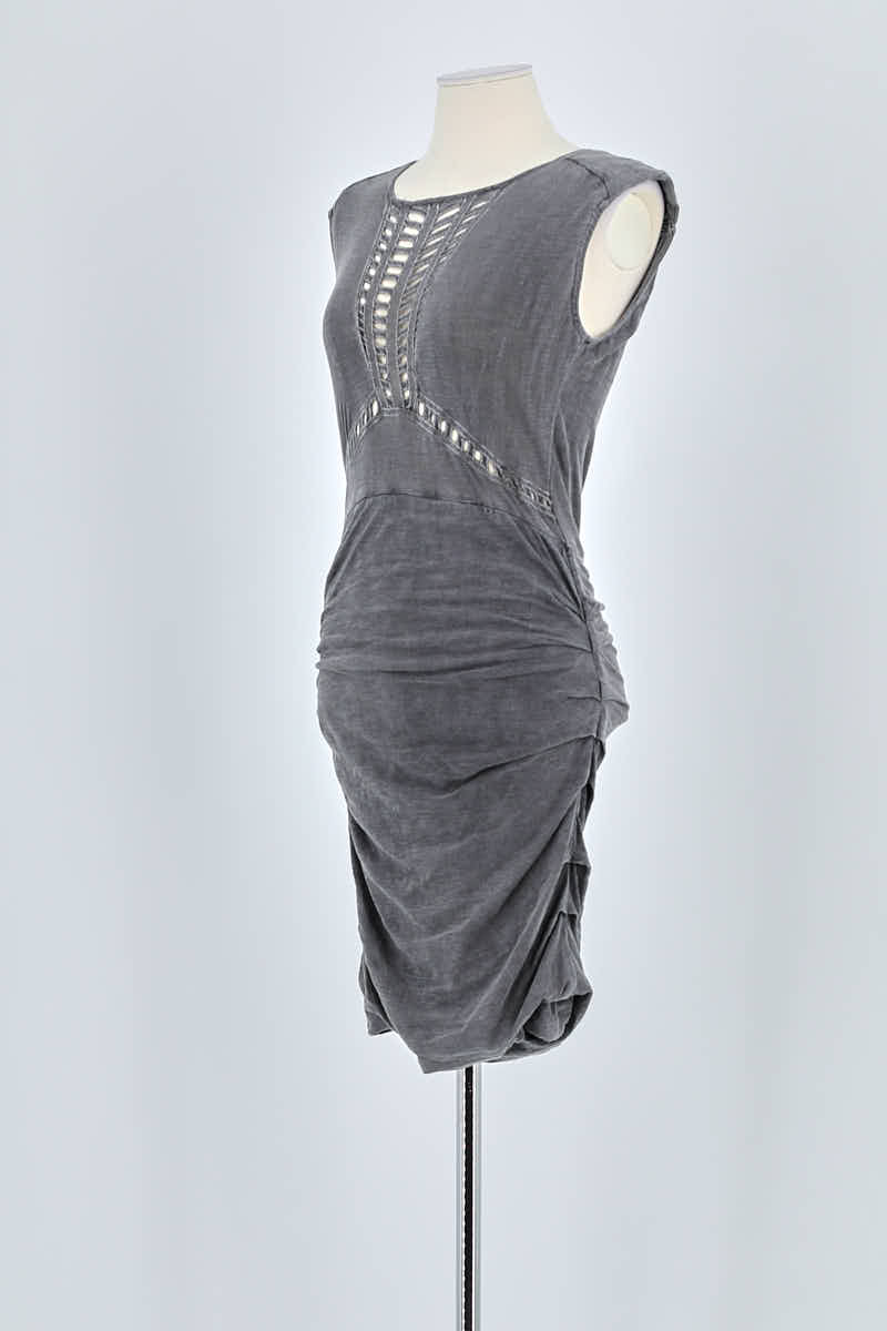 Robe Maje  Gris