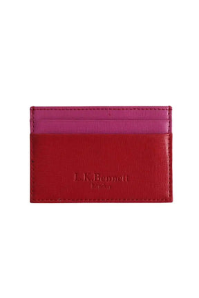 Porte-carte LK Bennett Rouge en Cuir - Seconde Main
