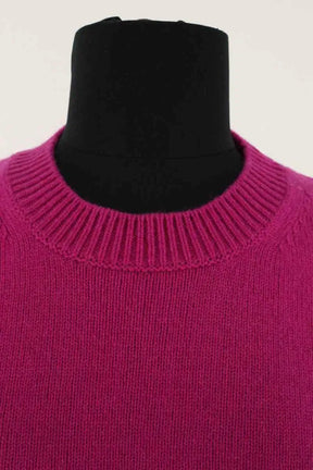 Pull Merci Violet en Cachemire