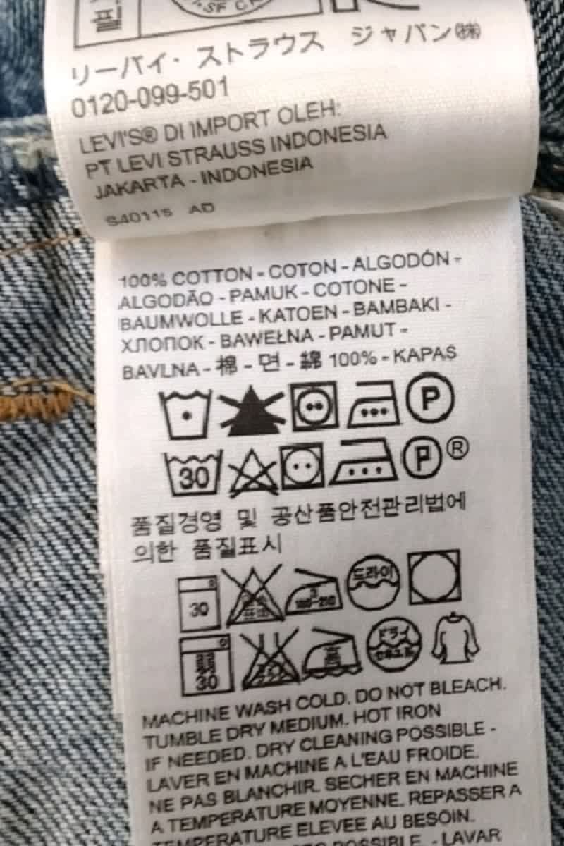 Veste Levi's  Bleu