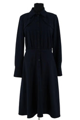 Robe Ba&Sh Marine en Synthétique, taille M - Seconde Main