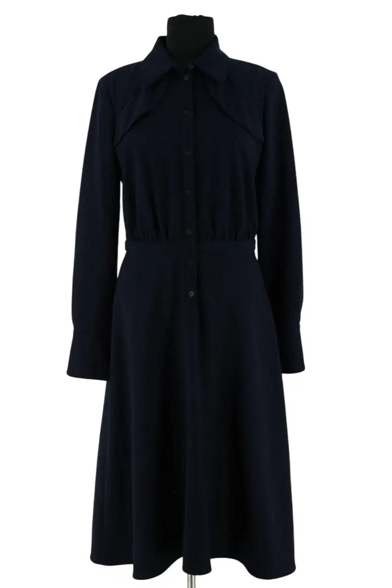 Robe Ba&Sh Marine en Synthétique, taille M - Seconde Main