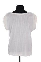 T-shirt Sessun Ecru en Synthétique, taille M - Seconde Main