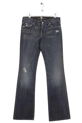 Jean 7 For All Mankind Bleu en Coton, taille XS - Seconde Main