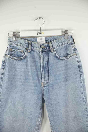 Jean Anine Bing Bleu en Coton