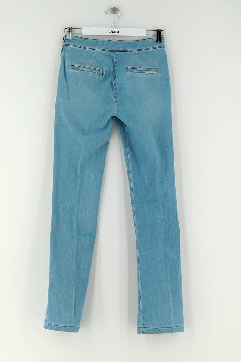 Jean Blumarine Bleu en Coton