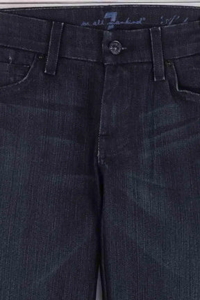 Jean bootcut 7 For All Mankind A pocket Bleu en Coton