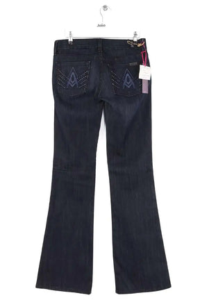 Jean bootcut 7 For All Mankind A pocket Bleu en Coton