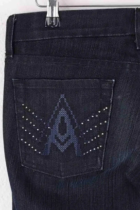 Jean bootcut 7 For All Mankind A pocket Bleu en Coton
