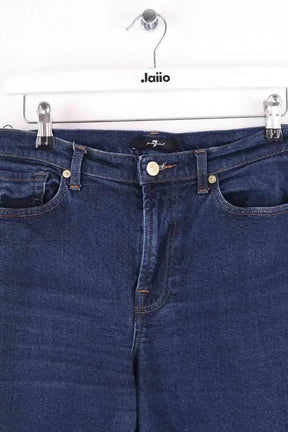 Jean bootcut 7 For All Mankind Bleu en Coton