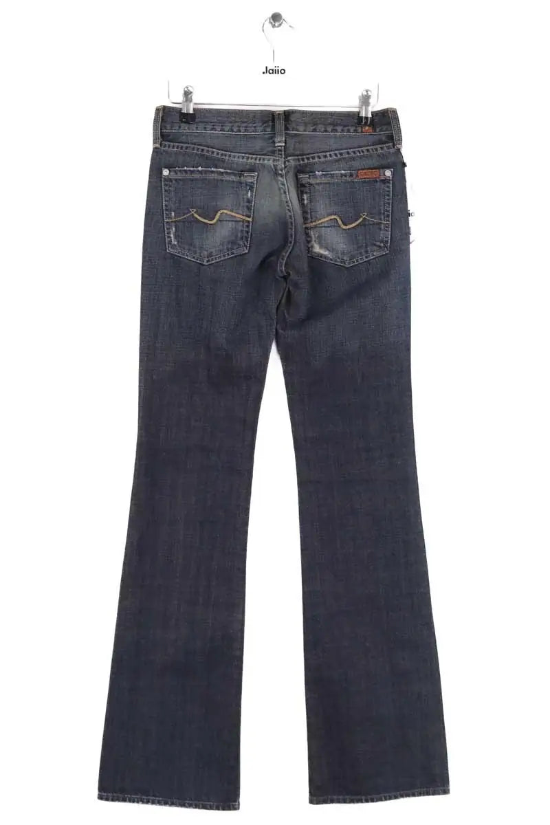 Jean bootcut 7 For All Mankind Bleu en Coton
