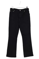 Jean bootcut Agnès B. Noir en Coton, taille XS - Seconde Main