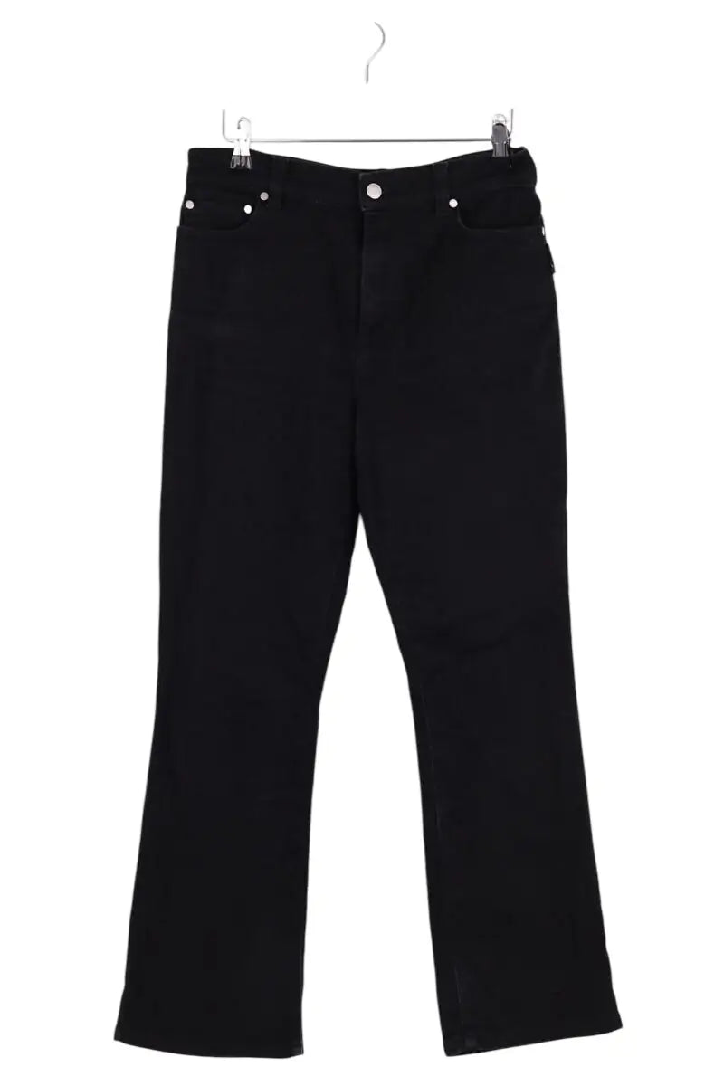 Jean bootcut Agnès B. Noir en Coton, taille XS - Seconde Main