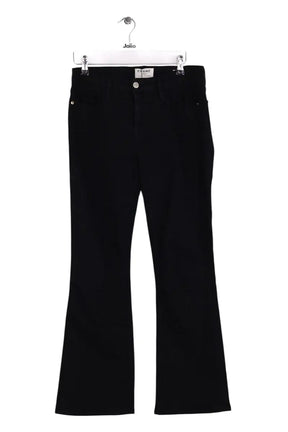 Jean bootcut Frame Le crop mini boot Noir en Coton, taille M - Seconde Main