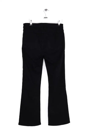 Jean bootcut Frame Le crop mini boot Noir en Coton