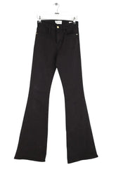 Jean bootcut Frame Le high flare Noir en Coton, taille S - Seconde Main