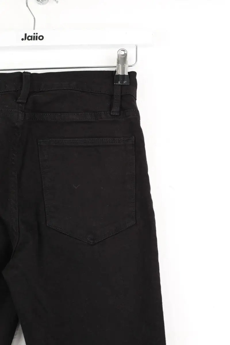 Jean bootcut Frame Le high flare Noir en Coton