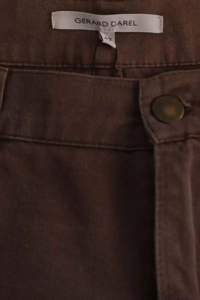 Jean bootcut Gerard Darel Marron en Coton