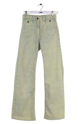 Jean bootcut Gerard Darel Vert en Coton, taille M - Seconde Main