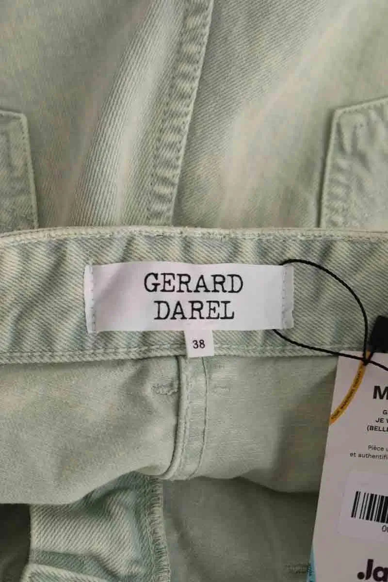Jean bootcut Gerard Darel Vert en Coton