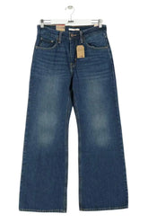 Jean bootcut Levi's Middy loose boot Bleu en Coton, taille M - Seconde Main
