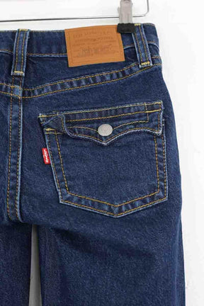 Jean bootcut Levi's Noughties bootcut Bleu en Coton