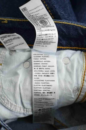 Jean bootcut Levi's Noughties bootcut Bleu en Coton