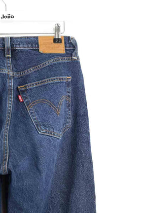 Jean bootcut Levi's Ribcage bell Bleu en Coton