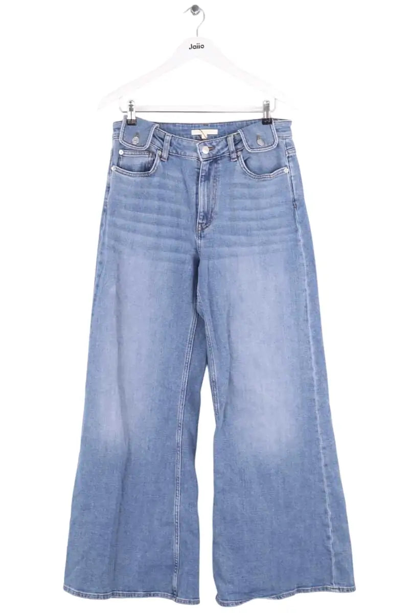 Jean bootcut Maje Bleu en Coton, taille M - Seconde Main
