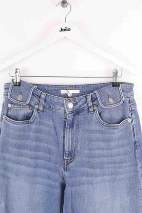Jean bootcut Maje Bleu en Coton